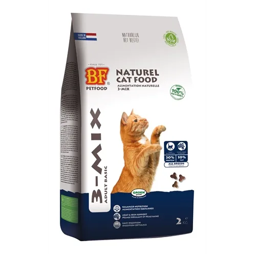 BF PETFOOD KATTENVOEDING KAT 3-MIX 2 KG BF PETFOOD KATTENVOEDING KAT 3-MIX 2 KG