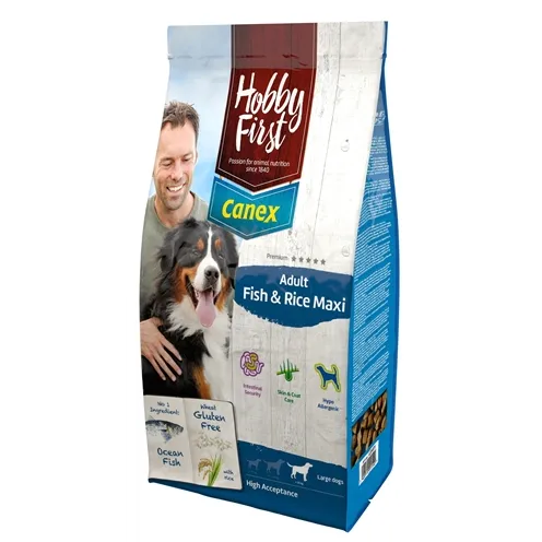 HOBBYFIRST CANEX ADULT FISH & RICE MAXI 12 KG HOBBYFIRST CANEX ADULT FISH & RICE MAXI 12 KG