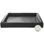BIA BED HONDENMAND ORTHOPEDISCH ZWART BIA-7 120X100X15 CM BIA BED HONDENMAND ORTHOPEDISCH ZWART BIA-7 120X100X15 CM