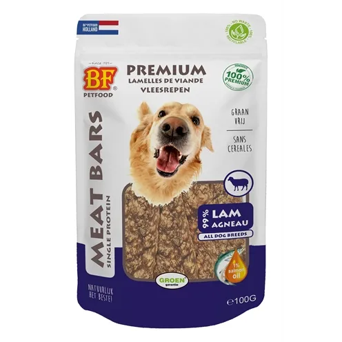 BF PETFOOD MEAT BARS LAM 100 GR BF PETFOOD MEAT BARS LAM 100 GR
