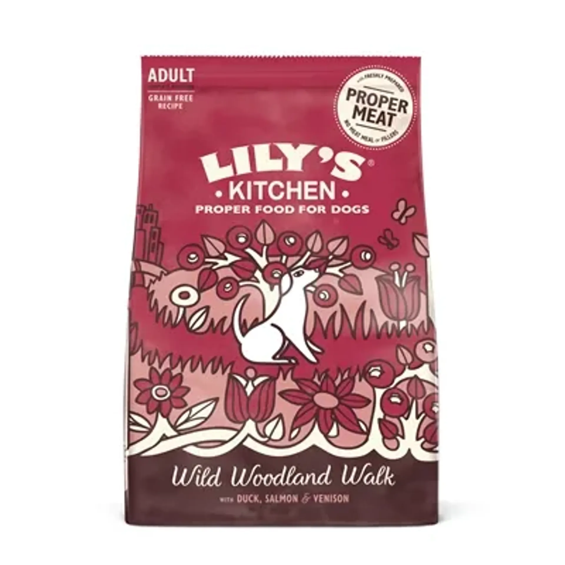 LILY’S KITCHEN DOG ADULT DUCK / SALMON / VENISON 12 KG