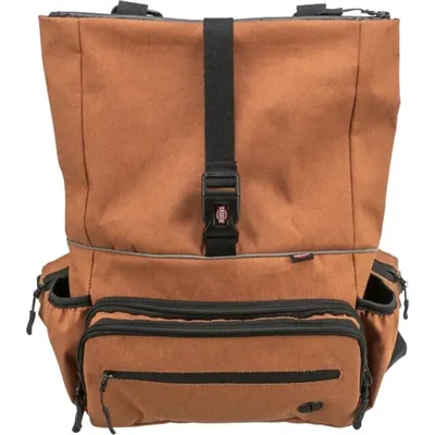 TRIXIE ROLLTOP RUGTAS MET HEUPTAS MET RIEM ROEST 55X130 CM TRIXIE ROLLTOP RUGTAS MET HEUPTAS MET RIEM ROEST 55X130 CM