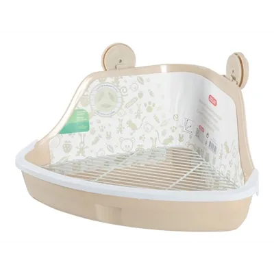 ZOLUX HOEKTOILET KNAAGDIER BEIGE 32X25X15 CM ZOLUX HOEKTOILET KNAAGDIER BEIGE 32X25X15 CM