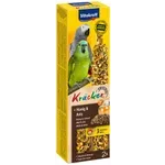 VITAKRAFT PAPEGAAI KRACKER HONING 2 IN 1 VITAKRAFT PAPEGAAI KRACKER HONING 2 IN 1
