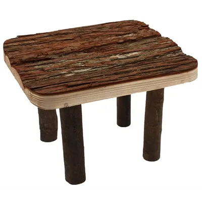 HAPPY PET RAW WOODEN PLATFORM 25X30X18 CM HAPPY PET RAW WOODEN PLATFORM 25X30X18 CM