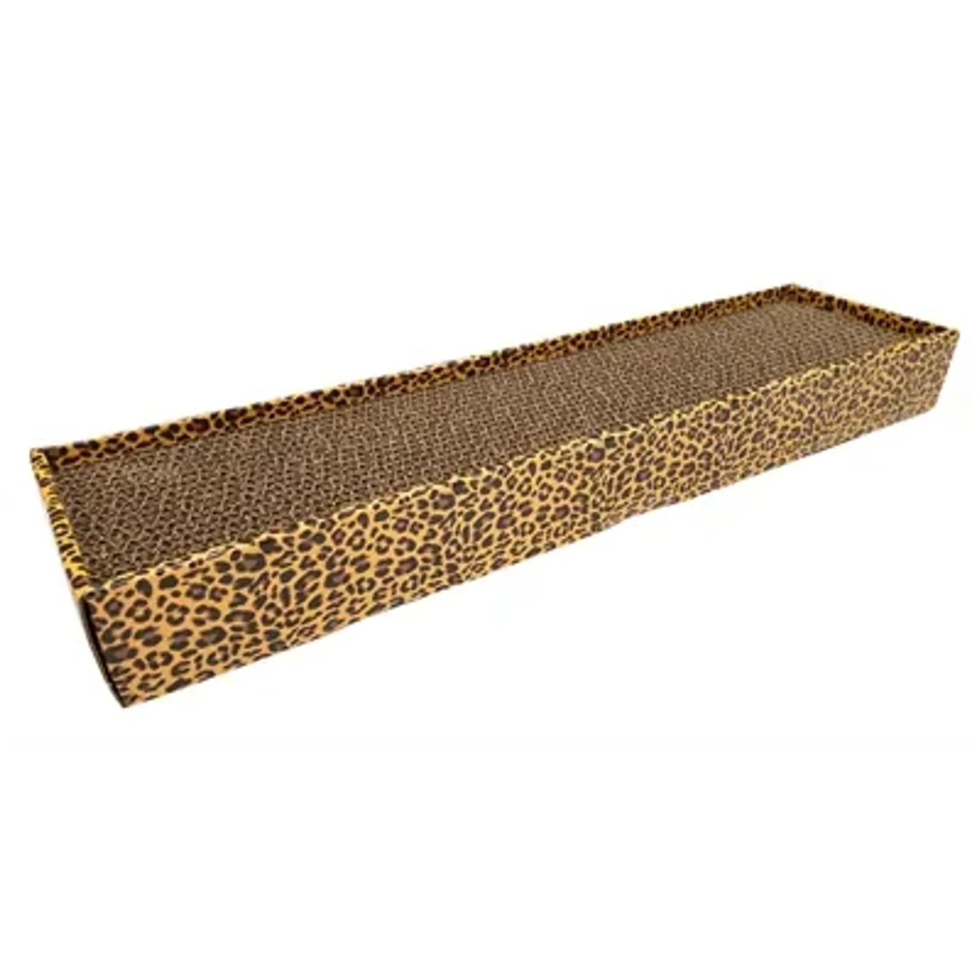 CROCI KRABPLANK HOMEDECOR DIERENPRINT LUIPAARD 48X12,5X5 CM