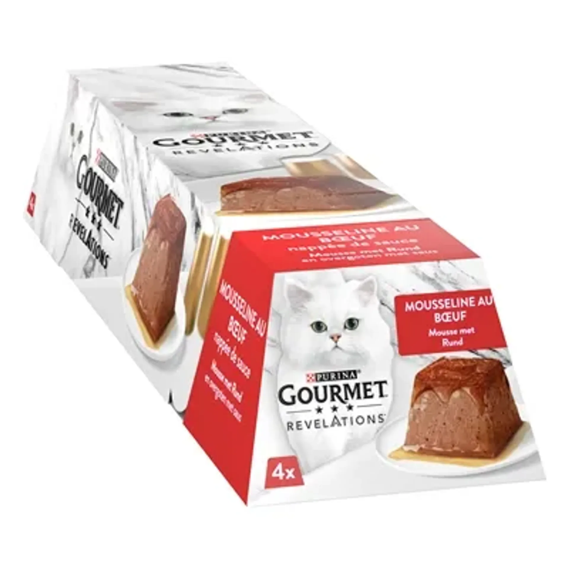 GOURMET REVELATIONS MOUSSE MET RUND 4X57 GR