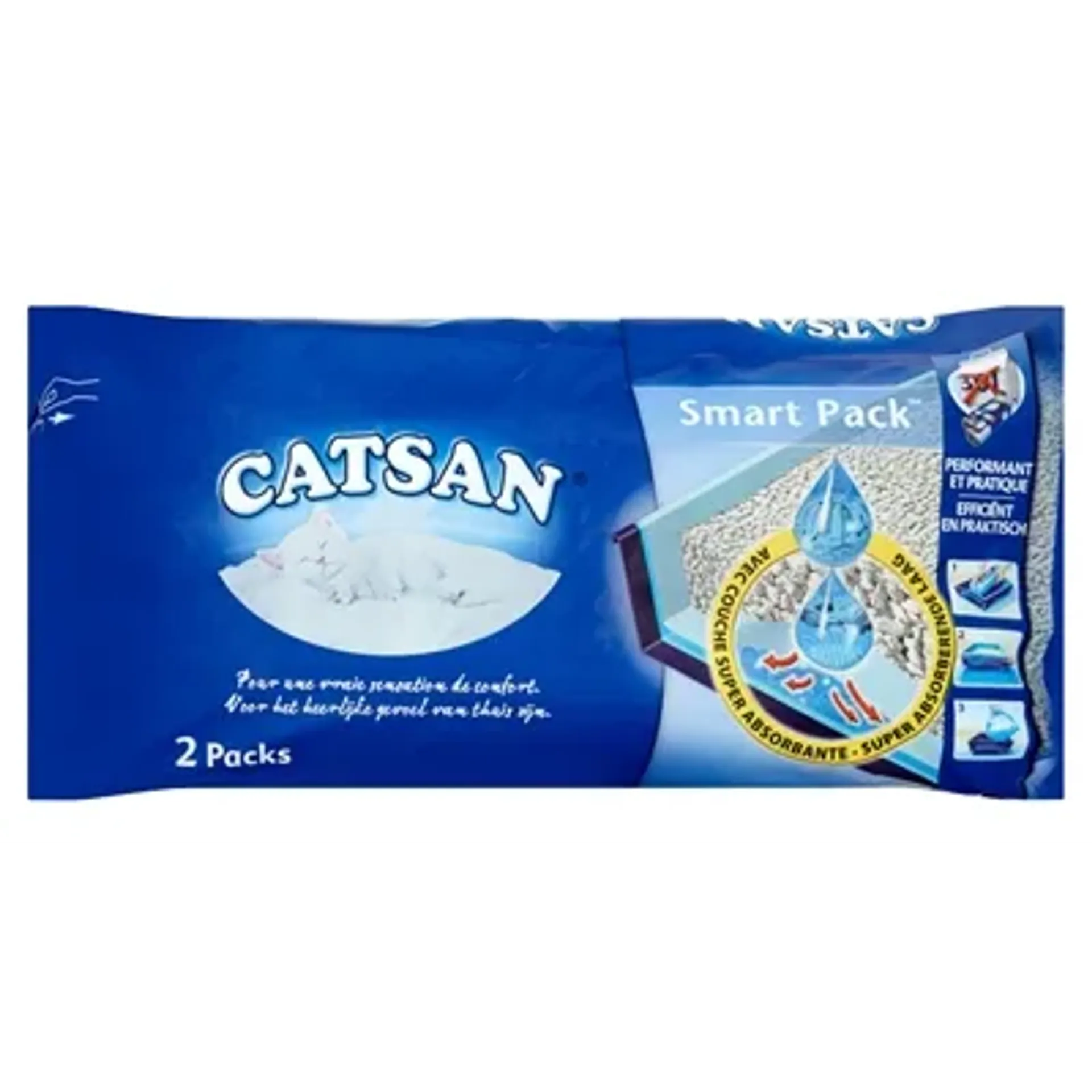 CATSAN SMART PACK 2X4 LTR