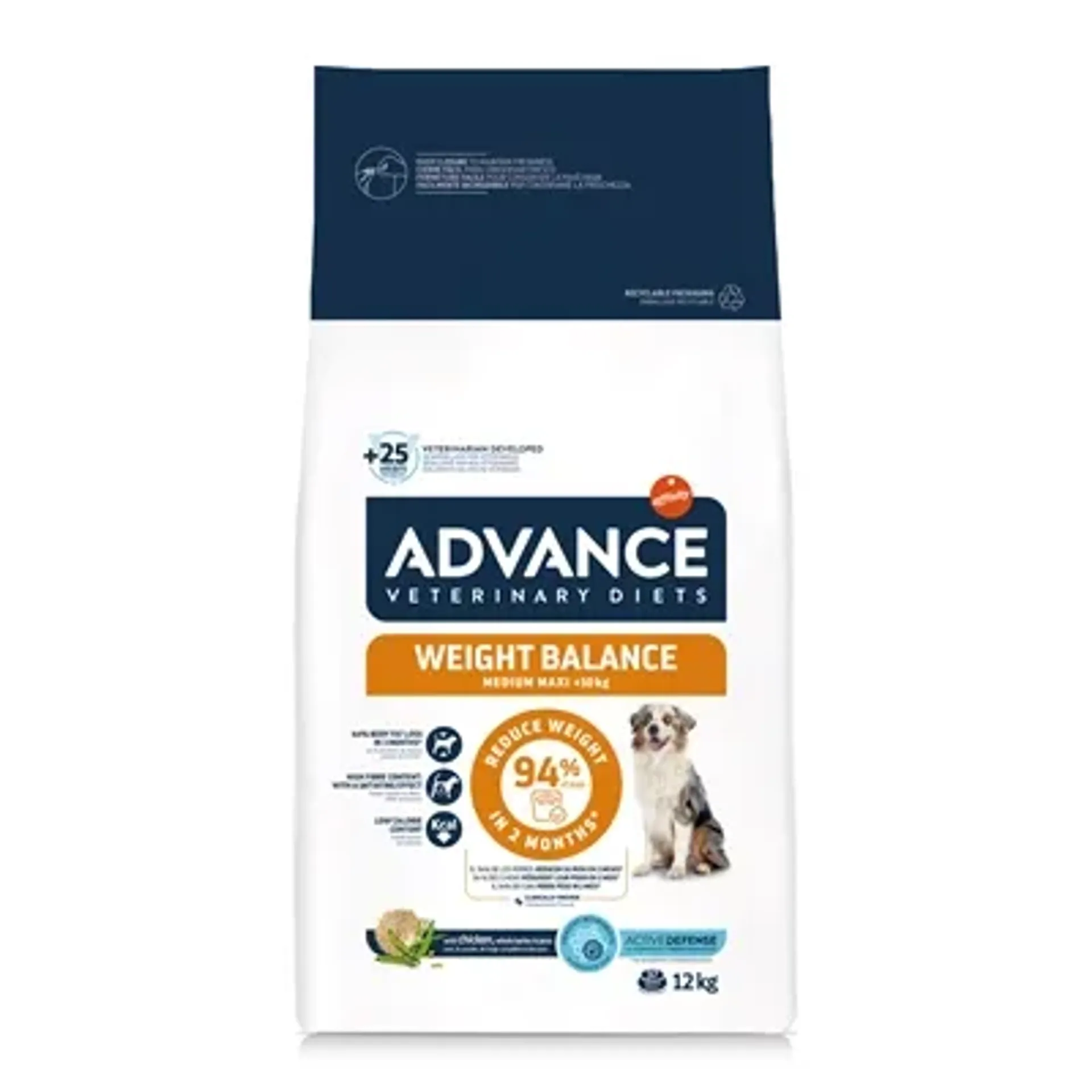 ADVANCE VETERINARY DIET DOG WEIGHT BALANCE MEDIUM / MAXI 12 KG