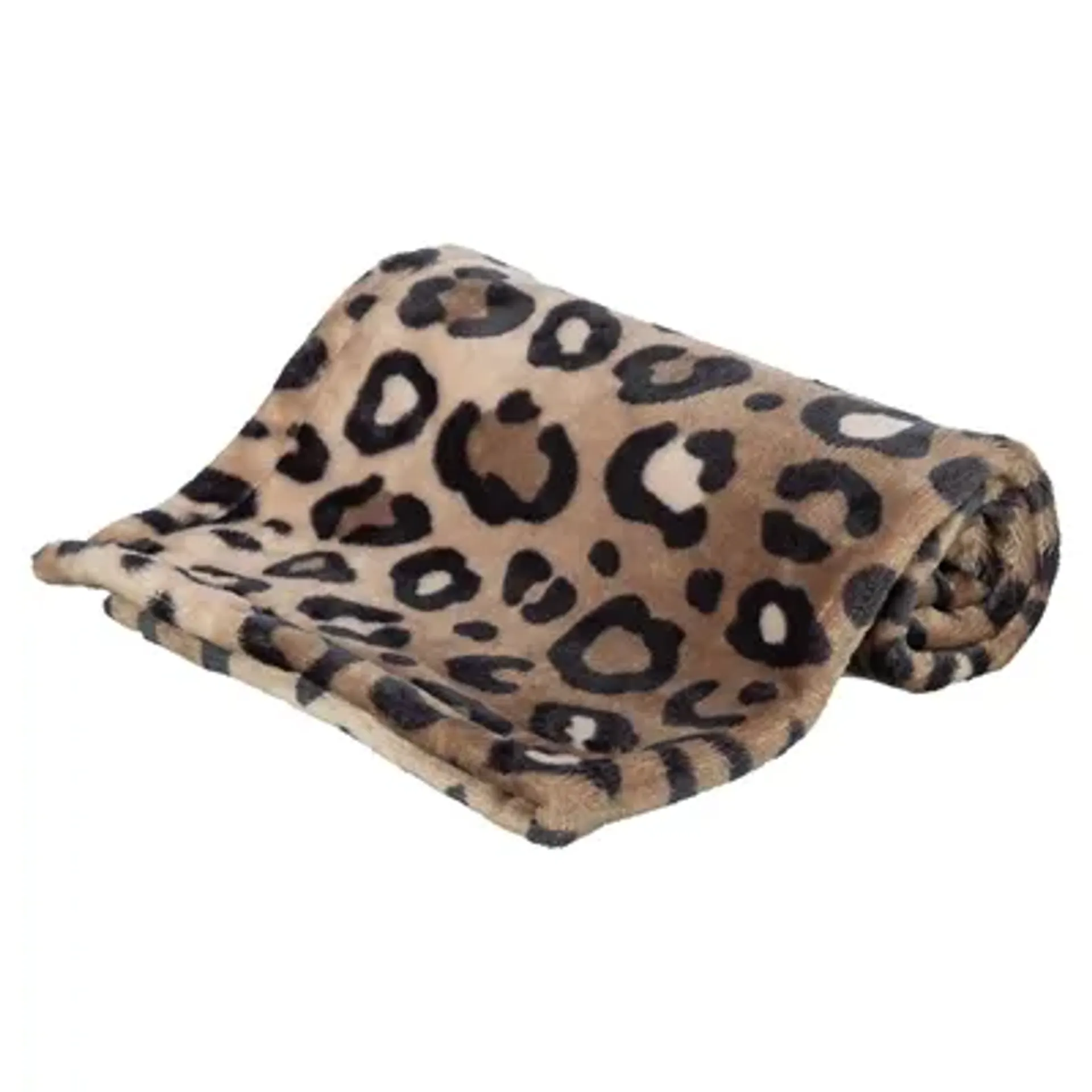 TRIXIE HONDENDEKEN LEO SOFTPLUCHE PANTERPRINT BRUIN 70X50 CM