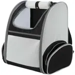 TRIXIE HONDENTAS RUGTAS CHLOE LICHTGRIJS / ZWART 39X27X43 CM TRIXIE HONDENTAS RUGTAS CHLOE LICHTGRIJS / ZWART 39X27X43 CM