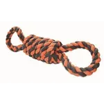 HAPPY PET NUTS FOR KNOTS EXTREME SPOEL 8 VORM TUGGER GRIJS / ORANJE 55X11X11 CM HAPPY PET NUTS FOR KNOTS EXTREME SPOEL 8 VORM TUGGER GRIJS / ORANJE 55X11X11 CM