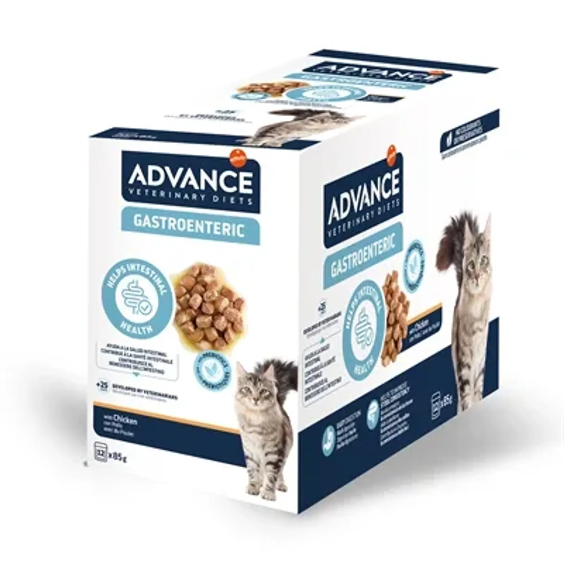 ADVANCE VETERINARY DIET CAT GASTROENTERIC SPIJSVERTERING 12X85 GR