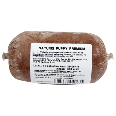 NATURIS PUPPY PREMIUM 500 GR NATURIS PUPPY PREMIUM 500 GR