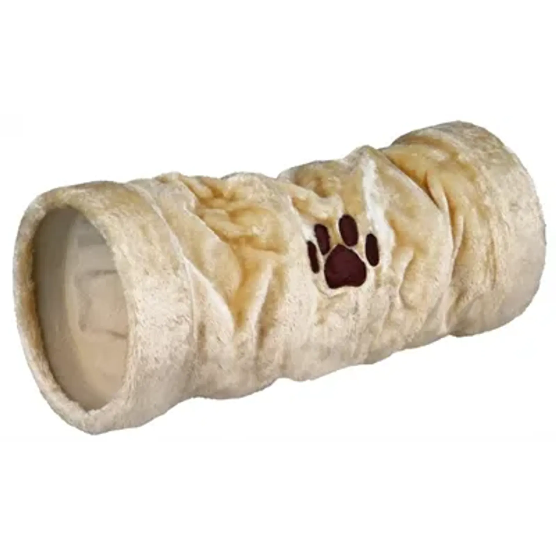 TRIXIE KATTENTUNNEL PLUCHE BEIGE 22X22X60 CM