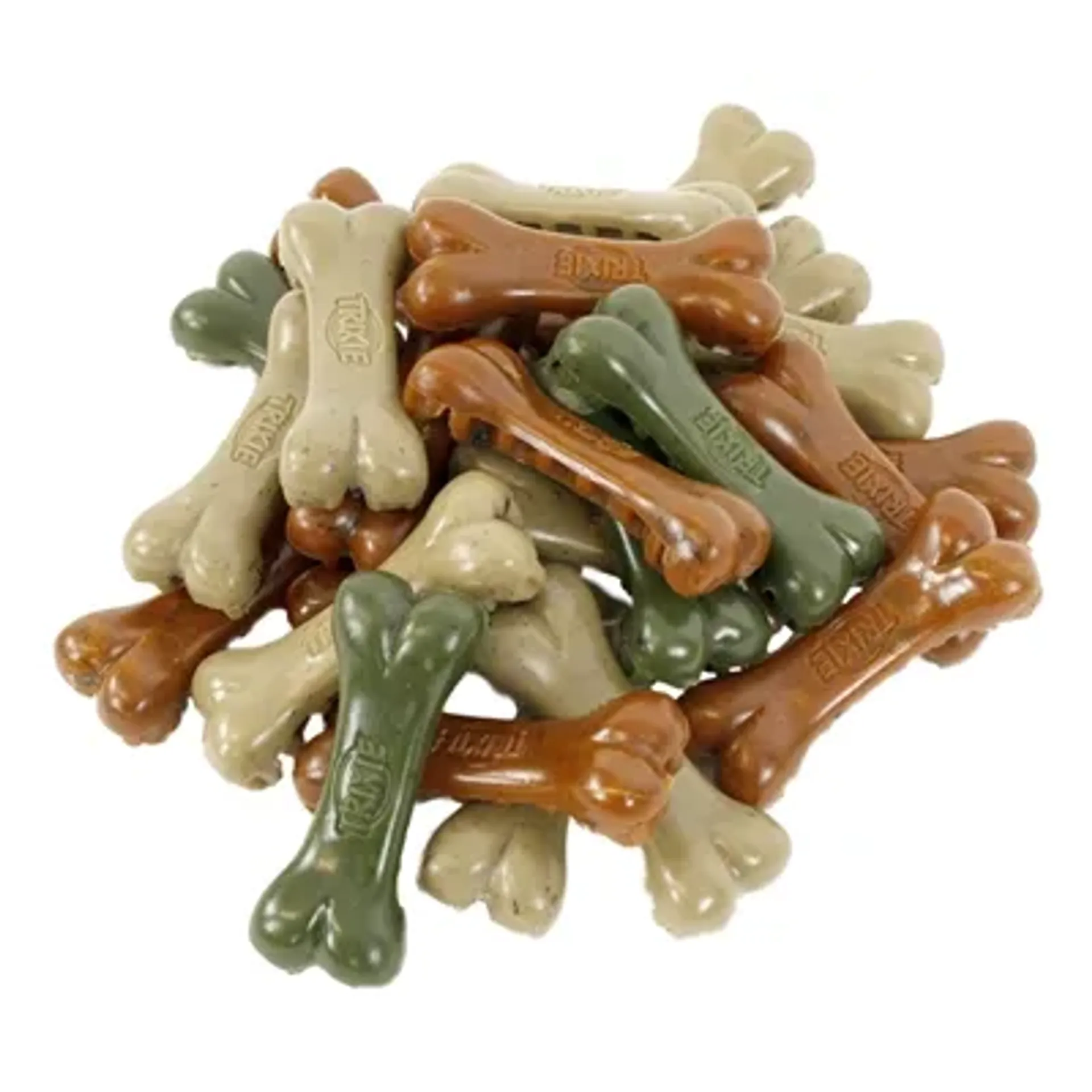 TRIXIE DENTA FUN VEGGIE BOT HONINGRAAT ASSORTI 12 CM 40 ST