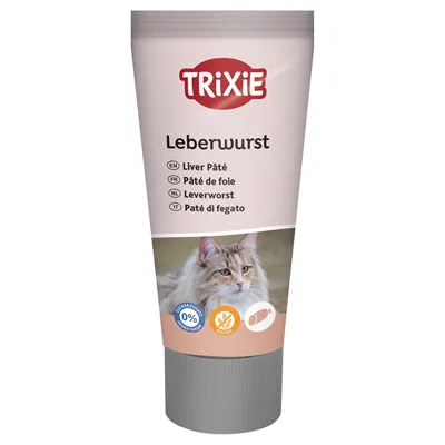 TRIXIE PREMIO LEVERWORSTPASTA KAT 75 GR TRIXIE PREMIO LEVERWORSTPASTA KAT 75 GR