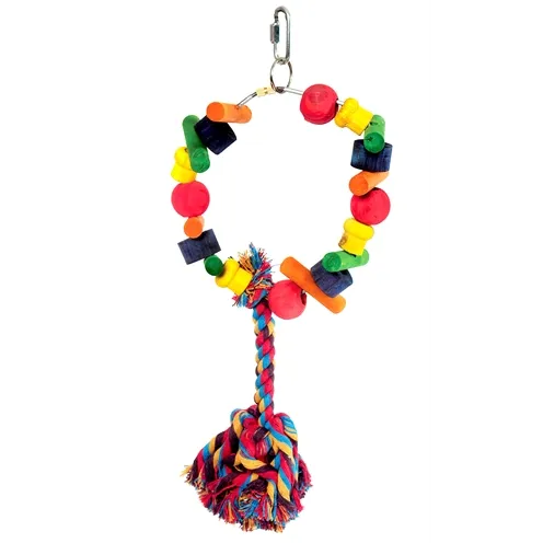 HAPPY PET SPEELGOED PAPEGAAI CARTWHEEL ASSORTI 28X15X8 CM HAPPY PET SPEELGOED PAPEGAAI CARTWHEEL ASSORTI 28X15X8 CM