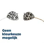 TRIXIE PLUCHE MUIS PANTERPRINT MET KATTENKRUID / CATNIP ASSORTI 5 CM 2 ST TRIXIE PLUCHE MUIS PANTERPRINT MET KATTENKRUID / CATNIP ASSORTI 5 CM 2 ST