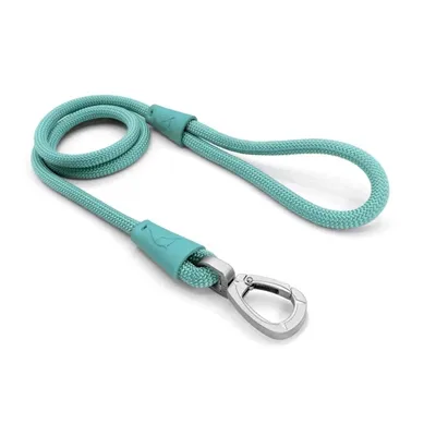 MORSO HONDENRIEM REGULAR ROPE GERECYCLED AQUAMARINE BLAUW 120X1 CM MORSO HONDENRIEM REGULAR ROPE GERECYCLED AQUAMARINE BLAUW 120X1 CM
