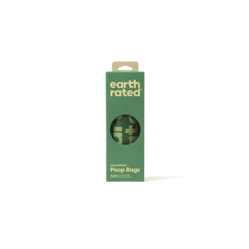 EARTH RATED POEPZAKJES GEURLOOS GERECYCLED 300 ST EARTH RATED POEPZAKJES GEURLOOS GERECYCLED 300 ST