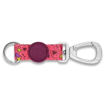 MORSO KEY CORD SLEUTELHANGER GERECYCLED PINK THINK ROZE L MORSO KEY CORD SLEUTELHANGER GERECYCLED PINK THINK ROZE L