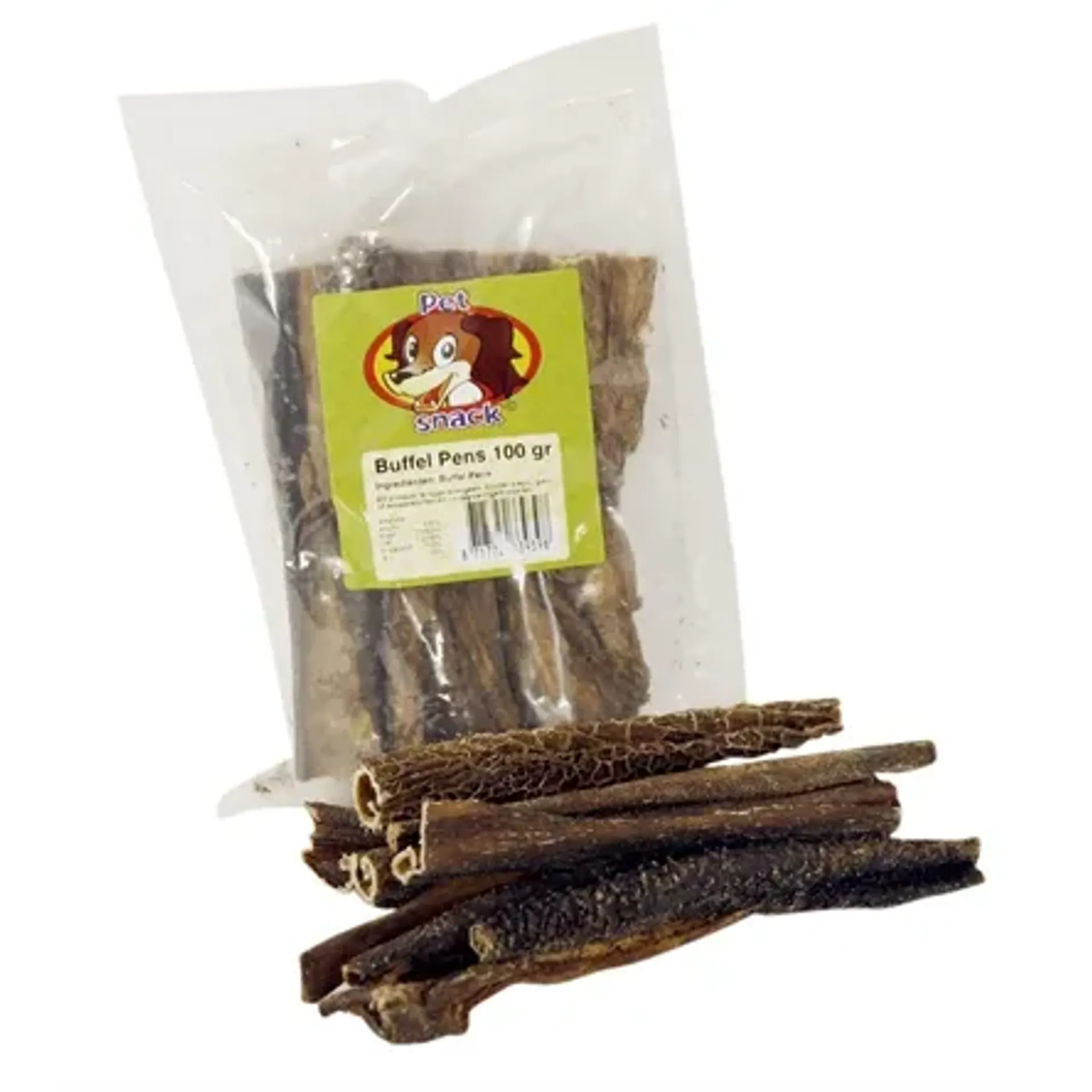 PETSNACK PENSSTAAFJES 15 CM 100 GR