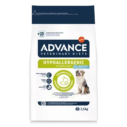ADVANCE VETERINARY DIET DOG HYPOALLERGENIC 2,5 KG ADVANCE VETERINARY DIET DOG HYPOALLERGENIC 2,5 KG