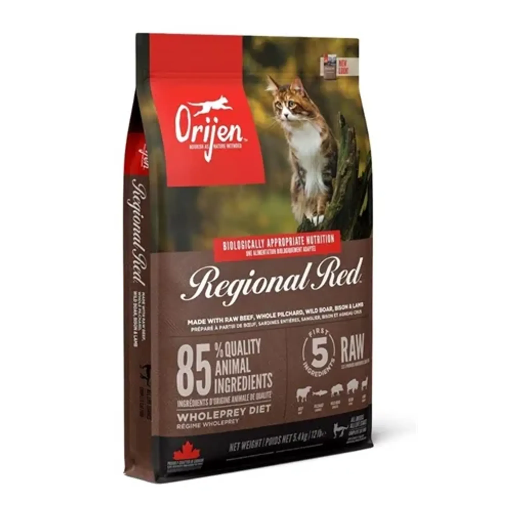 ORIJEN REGIONAL RED CAT 5,4 KG