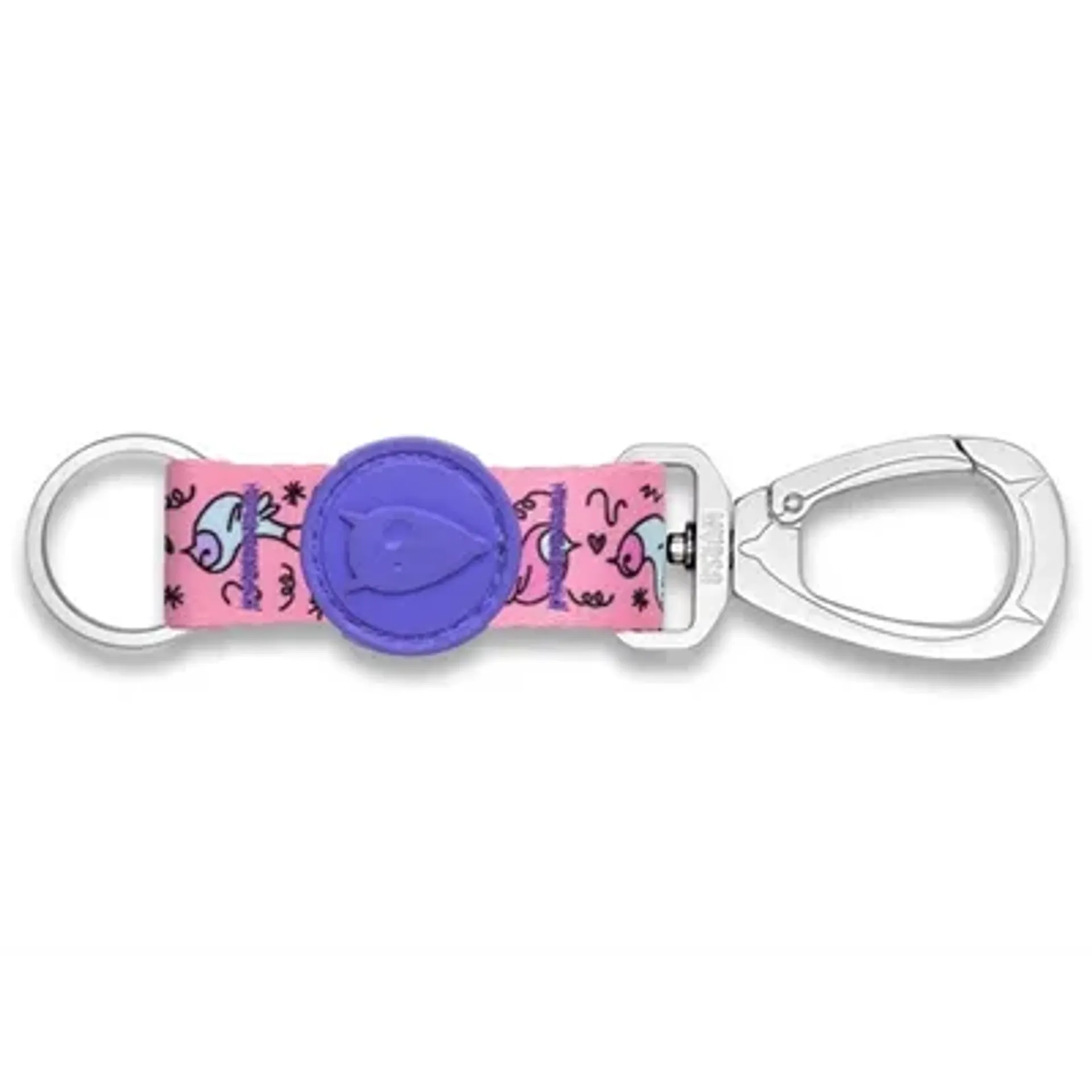 MORSO KEY CORD SLEUTELHANGER GERECYCLED SWEET TWEET ROZE L