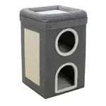 TRIXIE KRABPAAL CAT TOWER SAUL GRIJS 39X39X64 CM TRIXIE KRABPAAL CAT TOWER SAUL GRIJS 39X39X64 CM