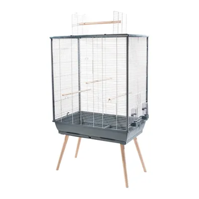 ZOLUX VOGELKOOI NEO JILI XL GRIJS 81X48X132CM ZOLUX VOGELKOOI NEO JILI XL GRIJS 81X48X132CM