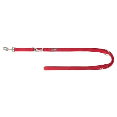 TRIXIE HONDENRIEM PREMIUM VERSTELBAAR TWEELAAGS ROOD 200X1,5 CM TRIXIE HONDENRIEM PREMIUM VERSTELBAAR TWEELAAGS ROOD 200X1,5 CM