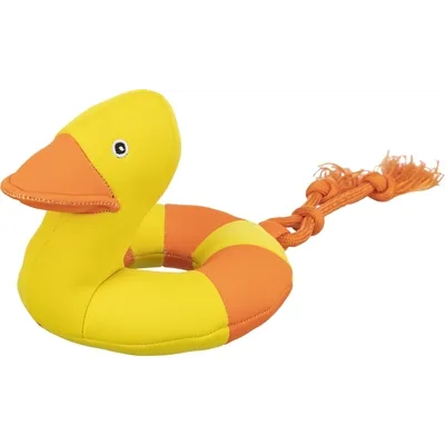 TRIXIE HONDENSPEELGOED AQUA TOY DUCK ON ROPE 20X36 CM TRIXIE HONDENSPEELGOED AQUA TOY DUCK ON ROPE 20X36 CM