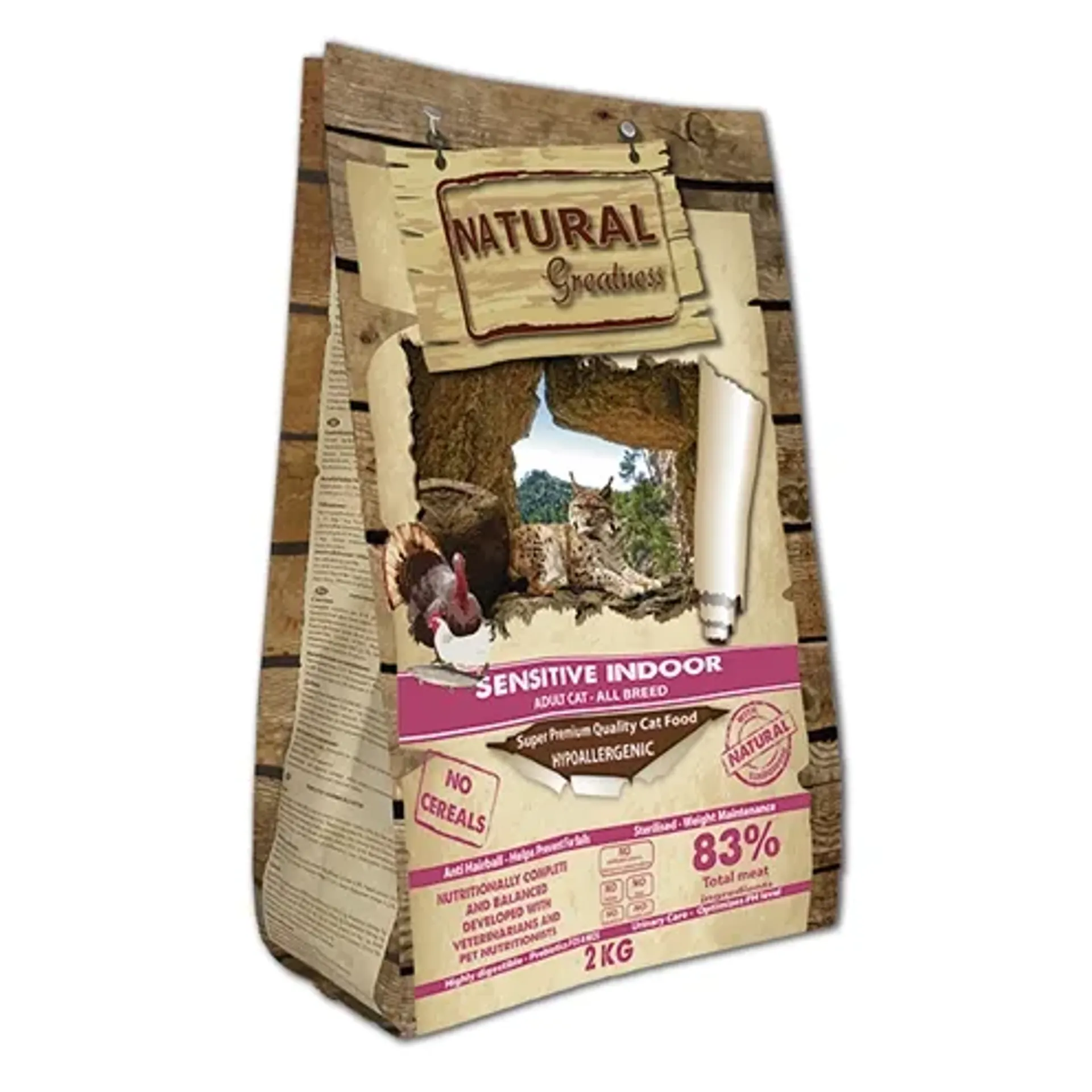 NATURAL GREATNESS SENSITIVE INDOOR 2 KG