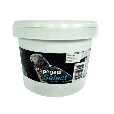 HARECO PAPEGAAI SELECT MET PELLETS 1 KG HARECO PAPEGAAI SELECT MET PELLETS 1 KG