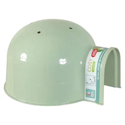 ZOLUX IGLO KNAAGDIER PLASTIC GROEN LARGE 30X26,5X17 CM ZOLUX IGLO KNAAGDIER PLASTIC GROEN LARGE 30X26,5X17 CM