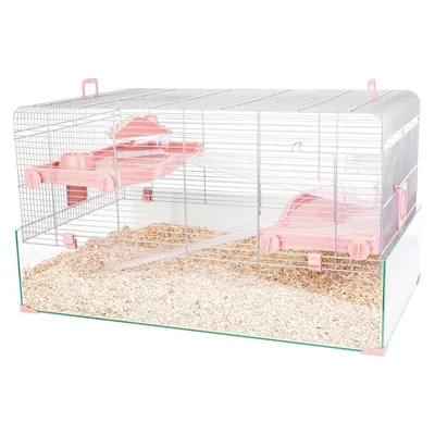 ZOLUX KNAAGDIERKOOI PANAS ROZE 79X48X45 CM ZOLUX KNAAGDIERKOOI PANAS ROZE 79X48X45 CM