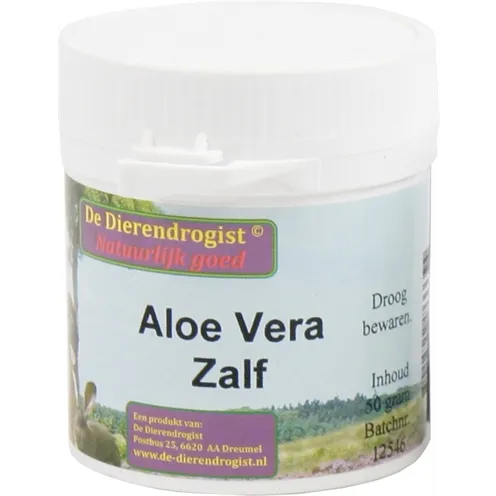 DIERENDROGIST ALOE VERA ZALF 50 GR DIERENDROGIST ALOE VERA ZALF 50 GR