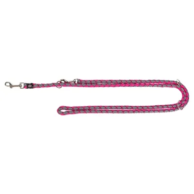 TRIXIE HONDENRIEM CAVO VERSTELBAAR FUCHSIA / GRIJS 200X1,2 CM TRIXIE HONDENRIEM CAVO VERSTELBAAR FUCHSIA / GRIJS 200X1,2 CM