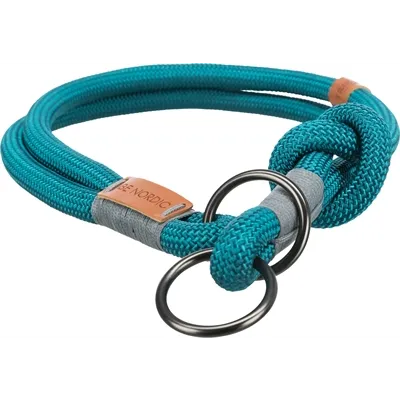 TRIXIE HALSBAND HOND BE NORDIC HALFSLIP PETROL / LICHTGRIJS 55X1,3 CM TRIXIE HALSBAND HOND BE NORDIC HALFSLIP PETROL / LICHTGRIJS 55X1,3 CM