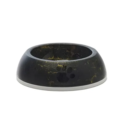 SAVIC VOERBAK DELICE 2 MARBLE ZWART / GOUD 20,5X20,5X6,5 CM 600 ML SAVIC VOERBAK DELICE 2 MARBLE ZWART / GOUD 20,5X20,5X6,5 CM 600 ML