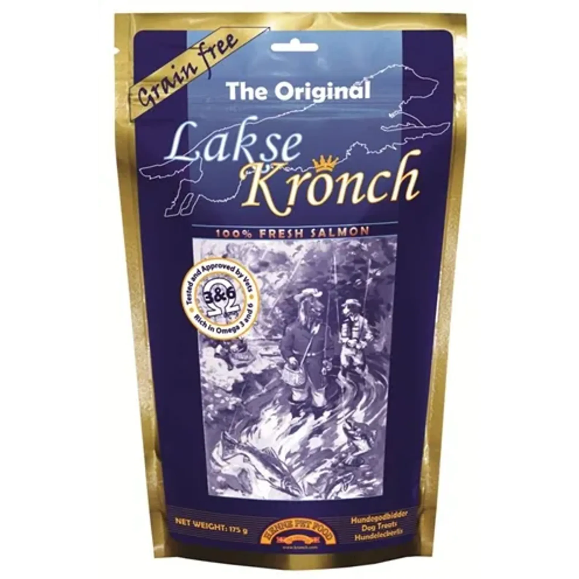KRONCH 100% ZALMSNACKS 175 GR