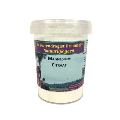 DIERENDROGIST MAGNESIUM CITRAAT 150 GR DIERENDROGIST MAGNESIUM CITRAAT 150 GR