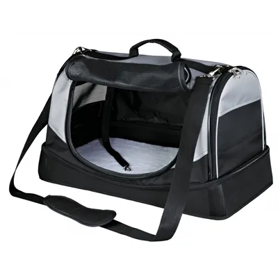 TRIXIE HONDENTAS HOLLY ZWART / GRIJS 50X30X30 CM TRIXIE HONDENTAS HOLLY ZWART / GRIJS 50X30X30 CM