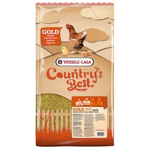 VERSELE-LAGA COUNTRY’S BEST GOLD 1&2 MASH OPGROEIMEEL 5 KG VERSELE-LAGA COUNTRY’S BEST GOLD 1&2 MASH OPGROEIMEEL 5 KG