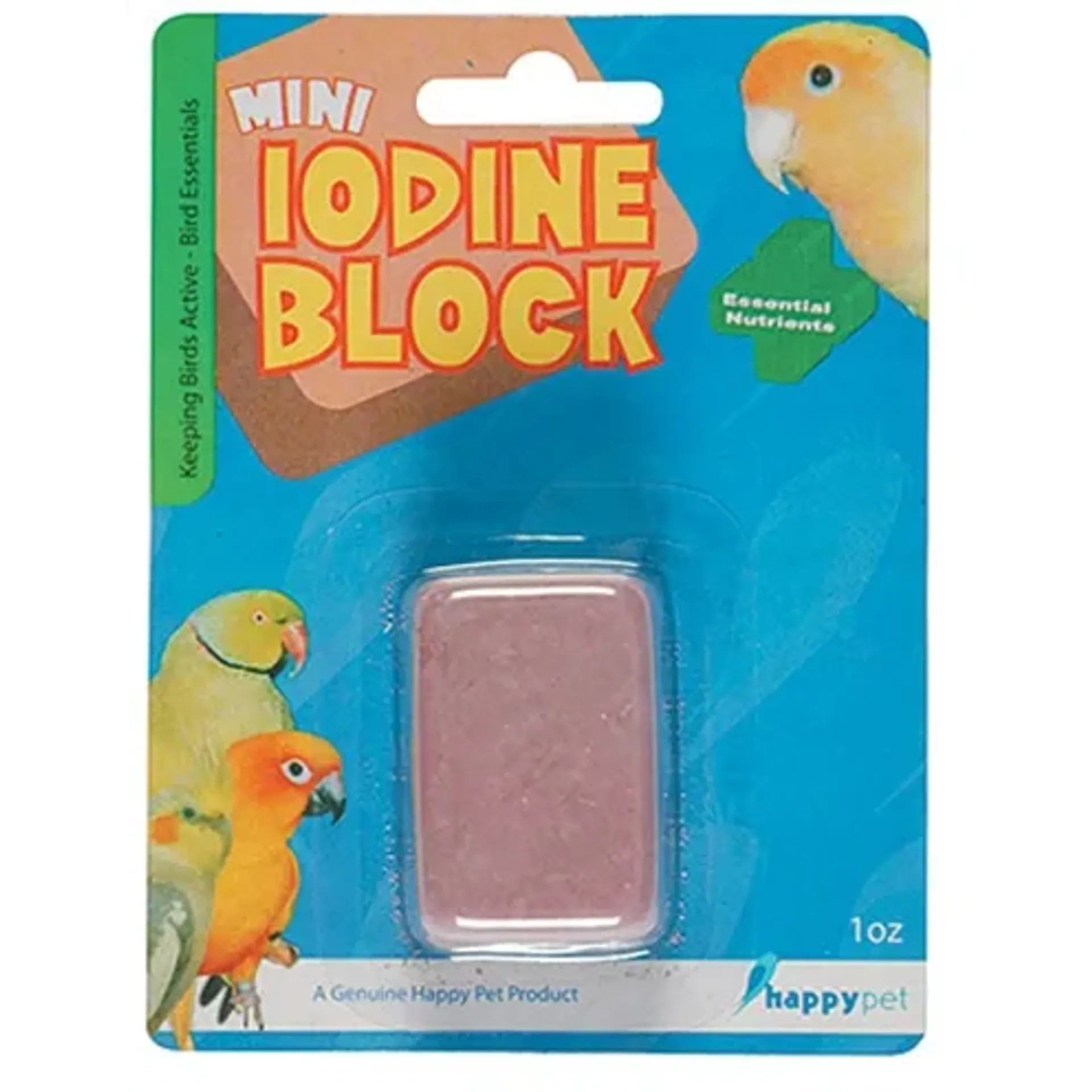 HAPPY PET MINI IODINE BLOCK 4X3X2 CM