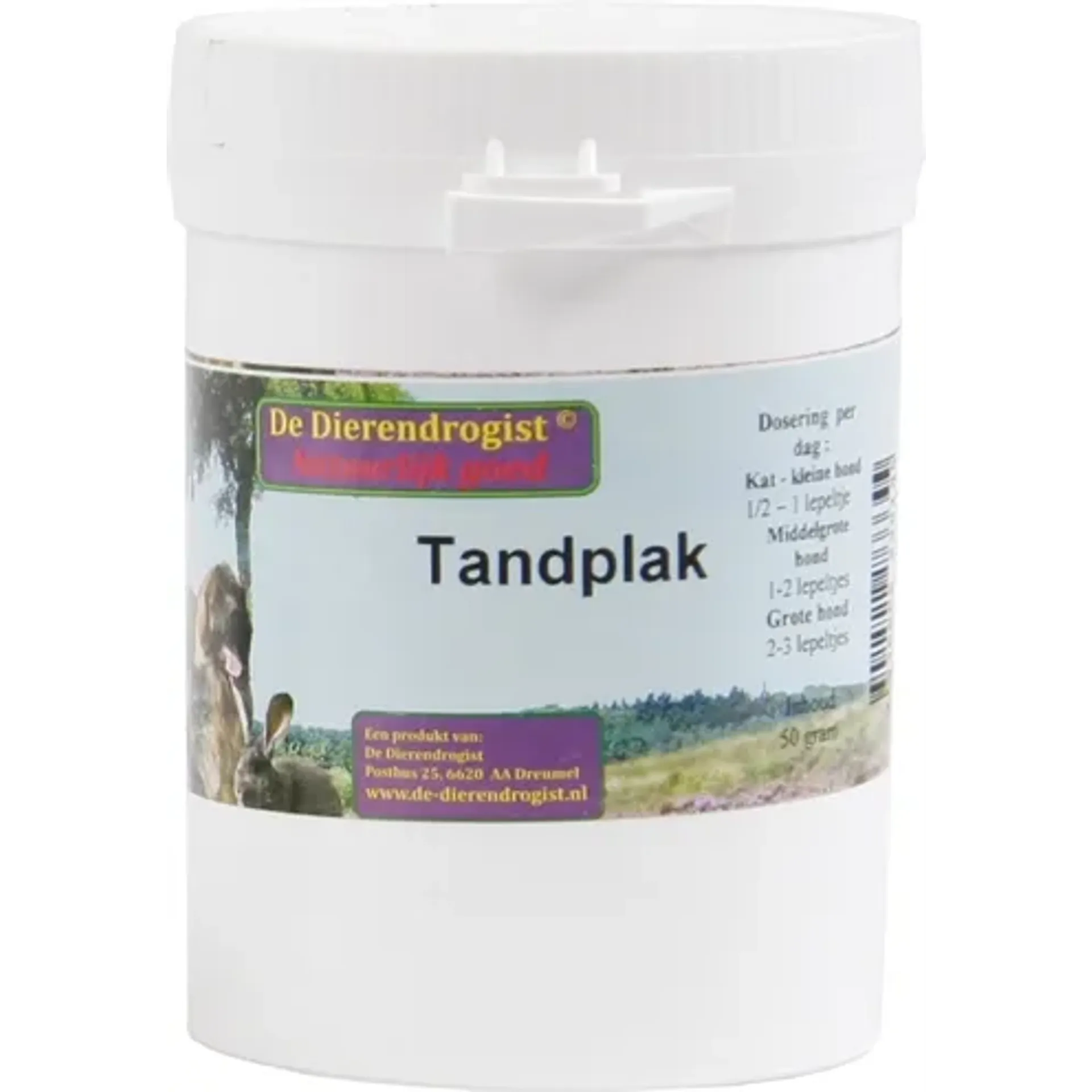 DIERENDROGIST TANDPLAK 50 GR