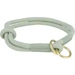 TRIXIE HALSBAND HOND SOFT HALF-SLIP SALIEGROEN / MINT 55X1,3 CM TRIXIE HALSBAND HOND SOFT HALF-SLIP SALIEGROEN / MINT 55X1,3 CM