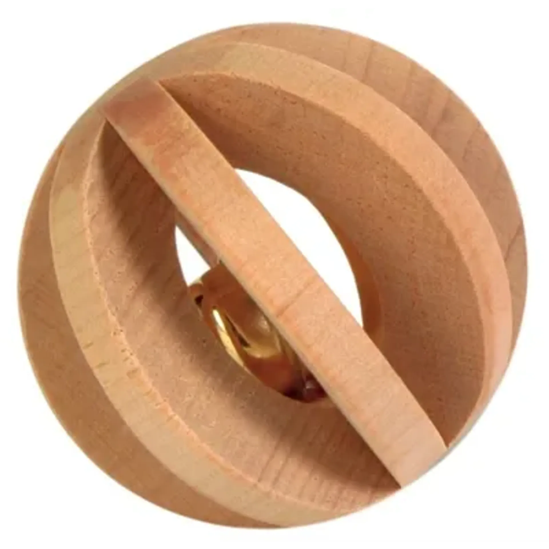 TRIXIE BAL HOUT MET BEL 6 CM